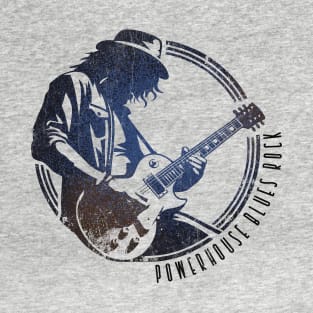 Powerhouse Blues Rock | Blues Rock Guitar Virtuoso T-Shirt